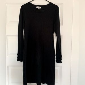 Calvin Kline black sweater dress